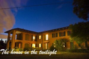 House in the twilight