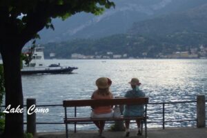 Sitting by Como